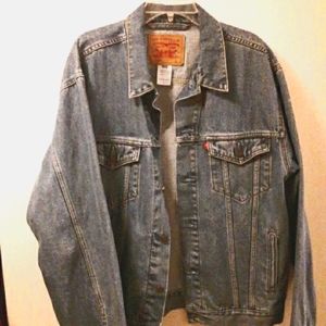 ●●●SOLD●●●Levi's L Blue jean jacket